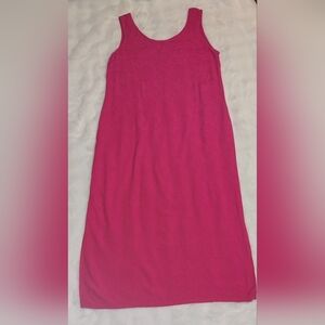 Vibrant Red Sleeveless Dress